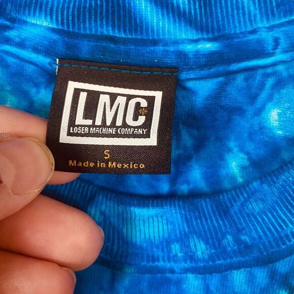 Loser Machine Tie Dye Woodstock Short Sleeve Graphic Tee Shirt - Picture 3 of 11